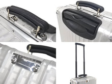画像をギャラリービューアに読み込む, RIMOWA リモワ × FENDI フェンディ キャリーケース スーツケース 7VV133 A5F6 F13DL ズッカ柄 アルミニウム シルバー 美品 中古 4c074714