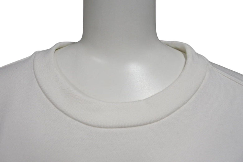 極美品 JIL SANDER ジルサンダー Zodiac Sweatshirt ゾディアック スウェットシャツ J21GU0004 サイズL カプリコーン ホワイト 中古 4c074731