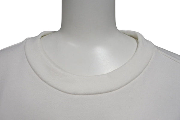 極美品 JIL SANDER ジルサンダー Zodiac Sweatshirt ゾディアック スウェットシャツ J21GU0004 サイズL カプリコーン ホワイト 中古 4c074731
