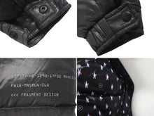 Load image into Gallery viewer, MONCLER モンクレール MONCLER×fragment 1stコラボダウン ダウンジャケット 4032000 サイズ4 グレー ナイロン 美品 中古 4c074760