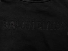 画像をギャラリービューアに読み込む, BALENCIAGA バレンシアガ スウェット キッズ 558145 TDV29 ポルトガル製 コットン ポリエステル ブラック サイズ2 良品 中古 4c074775