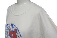 画像をギャラリービューアに読み込む, GOOD ENOUGH グッドイナフ G Logo T Shirt Gロゴ Tシャツ 90s 星条旗 有刺鉄線 ホワイト コットン 美品 中古 4c074779