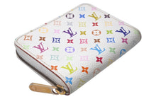 画像をギャラリービューアに読み込む, LOUIS VUITTON ルイヴィトン LV ジッピーコインパース 村上隆 M93741 コインケース マルチカラー 美品 中古 4c074784