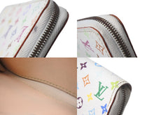 画像をギャラリービューアに読み込む, LOUIS VUITTON ルイヴィトン LV ジッピーコインパース 村上隆 M93741 コインケース マルチカラー 美品 中古 4c074784