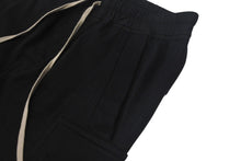 Load image into Gallery viewer, RICK 0WENS リックオウエンス CARGO JOG PANTS カーゴジョグパンツ ブラック コットン RU19F4396-BA 美品 中古 4c074792