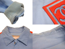 Load image into Gallery viewer, CHANEL シャネル スポーツライン ジップアップジャケット P19438V11331 サイズ40 ココマーク ブルー オレンジ 良品 中古 4c074793