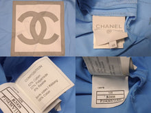 Load image into Gallery viewer, CHANEL シャネル スポーツライン ジップアップジャケット P19438V11331 サイズ40 ココマーク ブルー オレンジ 良品 中古 4c074793