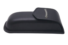 画像をギャラリービューアに読み込む, CHROME HEARTS クロムハーツ レザーアイウェアケース 眼鏡ケース ブラック レザー シルバー925 美品 中古 4c074795