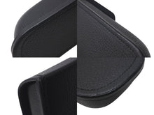 画像をギャラリービューアに読み込む, CHROME HEARTS クロムハーツ レザーアイウェアケース 眼鏡ケース ブラック レザー シルバー925 美品 中古 4c074795