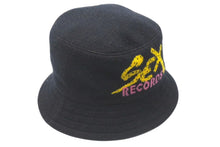 画像をギャラリービューアに読み込む, CHROME HEARTS クロムハーツ マッティボーイ SEX records バケットハット ブラック シルバー金具 美品 中古 4c074798