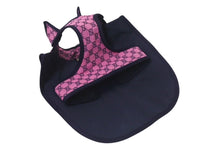 画像をギャラリービューアに読み込む, 新品未使用 GUCCI グッチ ペット トレンチコート 695730 サイズM GGキャンバス レザー ピンク ネイビー ペット用 中古 4c074799