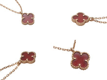 画像をギャラリービューアに読み込む, 極美品 VanCleef &amp; Arpels ヴァンクリーフ＆アーペル スウィートアルハンブラ カーネリアン VCARN59M00 PG 中古 4c074809
