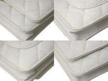 Load image into Gallery viewer, 極美品 CHANEL シャネル マトラッセ チェーンショルダーウォレット シングルフラップ 30番台 キャビアスキン 中古 4c074817