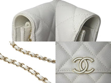 Load image into Gallery viewer, 極美品 CHANEL シャネル マトラッセ チェーンショルダーウォレット シングルフラップ 30番台 キャビアスキン 中古 4c074817