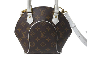 新品同様 LOUIS VUITTON ルイヴィトン ハンドバッグ M20752 エリプスBB モノグラムキャンバス ブラウン ゴールド金具 中古 4c074831