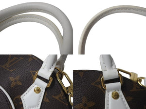 新品同様 LOUIS VUITTON ルイヴィトン ハンドバッグ M20752 エリプスBB モノグラムキャンバス ブラウン ゴールド金具 中古 4c074831