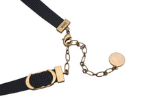 Load image into Gallery viewer, Christian Dior クリスチャンディオール J’ADIOR チョーカー ネックレス ブラック CDロゴ 美品 中古 4c074844