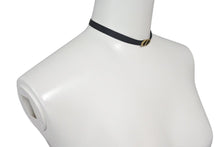 Load image into Gallery viewer, Christian Dior クリスチャンディオール J’ADIOR チョーカー ネックレス ブラック CDロゴ 美品 中古 4c074844
