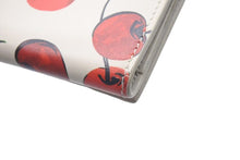 画像をギャラリービューアに読み込む, SAINT LAURENT サンローラン チェリー柄 日本限定 キーケース5連 654062 ロゴ 美品 中古 4c074847