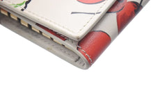 画像をギャラリービューアに読み込む, SAINT LAURENT サンローラン チェリー柄 日本限定 キーケース5連 654062 ロゴ 美品 中古 4c074847