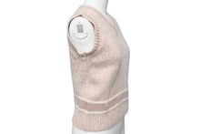 Load image into Gallery viewer, 極美品 CHRISTIAN DIOR クリスチャンディオール ニットベスト 054T01AM303 イタリア製 ウール カシミヤ ピンク サイズ34 中古 4c074855