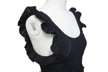 Load image into Gallery viewer, 極美品 CHANEL シャネル ワンピース ノースリーブ レース ココマーク ブラック サイズ38 中古 4c074856