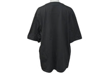 Load image into Gallery viewer, HERMES エルメス Leather patch T shirt レザーパッチ Tシャツ コットン100% グレー サイズ L 美品 中古 4c074857