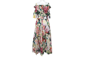 Extremely beautiful item DOLCE&GABBANA Dolce &amp; Gabbana Flower print dress, cotton, size 36, F68E1T HS5CY, pre-owned, item number 4c074860