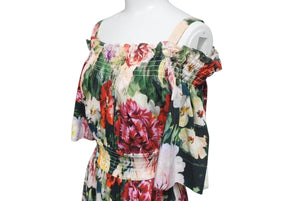 Extremely beautiful item DOLCE&GABBANA Dolce &amp; Gabbana Flower print dress, cotton, size 36, F68E1T HS5CY, pre-owned, item number 4c074860
