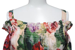 Extremely beautiful item DOLCE&GABBANA Dolce &amp; Gabbana Flower print dress, cotton, size 36, F68E1T HS5CY, pre-owned, item number 4c074860