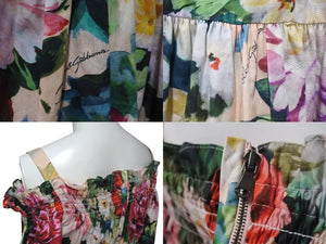 Extremely beautiful item DOLCE&GABBANA Dolce &amp; Gabbana Flower print dress, cotton, size 36, F68E1T HS5CY, pre-owned, item number 4c074860