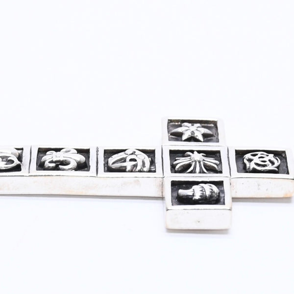 CHROME HEARTS クロムハーツ MULTI FRAMED CROSS マルチフレームドクロス ペンダントトップ 重量41.40g シルバ−925 美品 中古 4a004549
