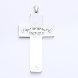CHROME HEARTS クロムハーツ MULTI FRAMED CROSS マルチフレームドクロス ペンダントトップ 重量41.40g シルバ−925 美品 中古 4a004549