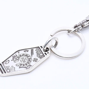 CHROME HEARTS HOTEL SML Hotel Small Key Ring Charm Weight Approx. 27.81g 2020/.925 Engraved Silver 925 Good Condition Used 4a004519