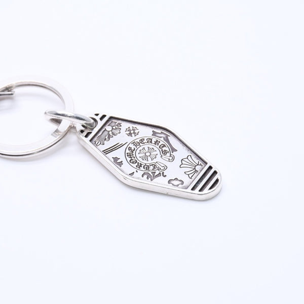 CHROME HEARTS HOTEL SML Hotel Small Key Ring Charm Weight Approx. 27.81g 2020/.925 Engraved Silver 925 Good Condition Used 4a004519