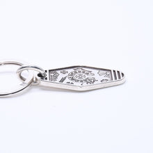 画像をギャラリービューアに読み込む, CHROME HEARTS クロムハーツ HOTEL SML ホテル スモール キーリング チャーム 重量約27.81g 2020/.925刻印 シルバ−925 美品 中古 4a004519