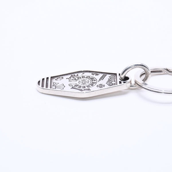CHROME HEARTS HOTEL SML Hotel Small Key Ring Charm Weight Approx. 27.81g 2020/.925 Engraved Silver 925 Good Condition Used 4a004519