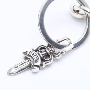 CHROME HEARTS HOTEL SML Hotel Small Key Ring Charm Weight Approx. 27.81g 2020/.925 Engraved Silver 925 Good Condition Used 4a004519
