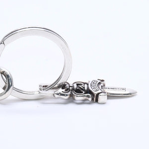 CHROME HEARTS HOTEL SML Hotel Small Key Ring Charm Weight Approx. 27.81g 2020/.925 Engraved Silver 925 Good Condition Used 4a004519