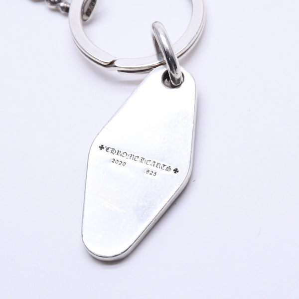 CHROME HEARTS HOTEL SML Hotel Small Key Ring Charm Weight Approx. 27.81g 2020/.925 Engraved Silver 925 Good Condition Used 4a004519