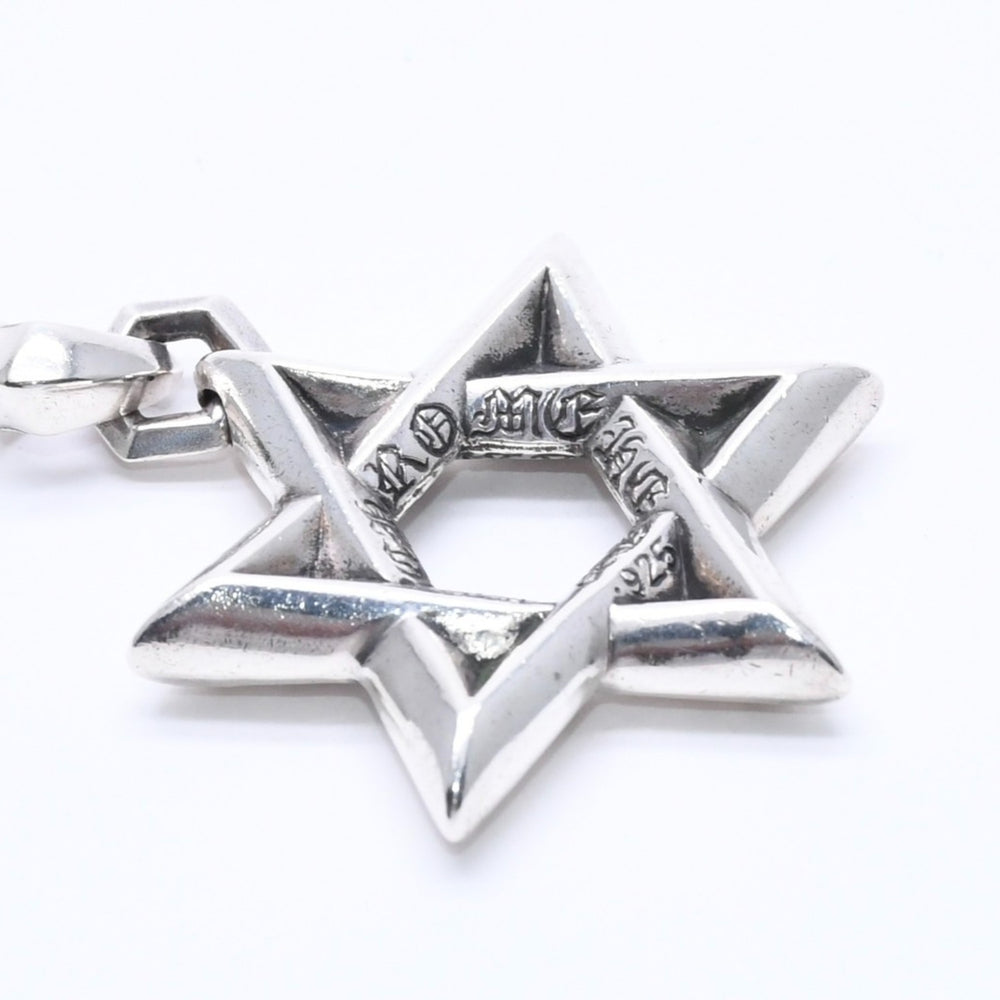 CHROME HEARTS PENDANT STAR OF DAVID LG Large Star of David Pendant Weight approx. 32.02g Silver 925 Good Condition Used 4a004522