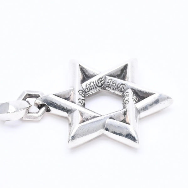 CHROME HEARTS クロムハーツ PENDANT STAR OF DAVID LG ラージ スターオブダビデ ペンダント 重量約32.02g シルバー925 美品 中古 4a004522