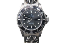 Load image into Gallery viewer, ROLEX ロレックス クロムハーツ サブマリーナ 14060 ブラック文字盤 ファンシーブレスレット メンズ 美品 中古 4c074889