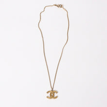 Load image into Gallery viewer, 極美品 CHANEL シャネル ネックレス ココマーク ゴールドラメ ゴールド 重量約7.65g 07A刻印 中古 4c073903