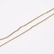 Load image into Gallery viewer, 極美品 CHANEL シャネル ネックレス ココマーク ゴールドラメ ゴールド 重量約7.65g 07A刻印 中古 4c073903