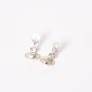 CHANEL シャネル ココマーク イヤリング アクセサリー 重量約6.12g 97A刻印 ボタン メタル シルバー 両耳用 美品 中古 4a003125