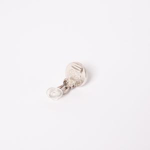 CHANEL シャネル ココマーク イヤリング アクセサリー 重量約6.12g 97A刻印 ボタン メタル シルバー 両耳用 美品 中古 4a003125