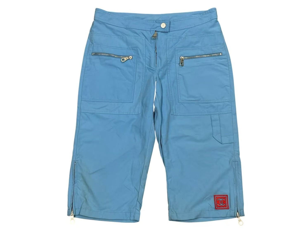 CHANEL シャネル スポーツライン クロップドパンツ P19424V11331