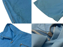 Load image into Gallery viewer, CHANEL シャネル スポーツライン クロップドパンツ P19424V11331 サイズ44 ココマーク ブルー オレンジ 良品 中古 4c074956