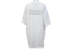 VETEMENTS ヴェトモン F*CK DEFINITION T-SHIRT ファック デフィニション 半袖Tシャツ UA52TR160W サイズXL ホワイト 美品 中古 4c074973